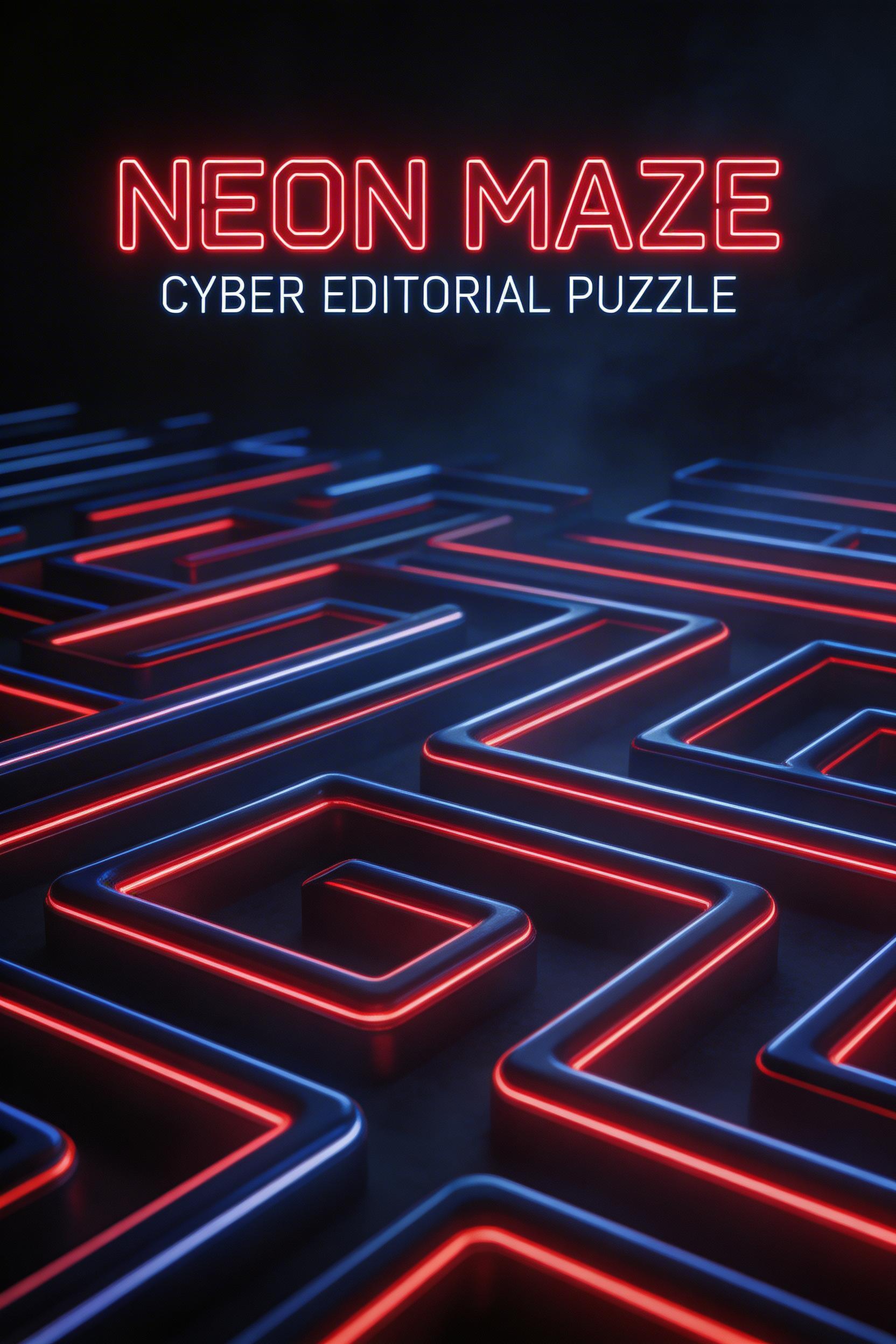 Puzzle cognition editorial artwork